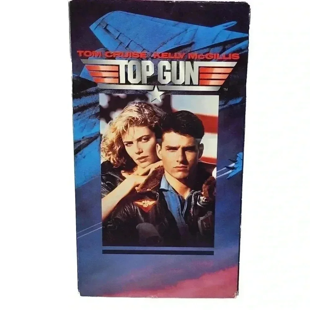 Top Gun (VHS Movie, 1996) Tested. In Sleeve. Starring Tom Cruise
